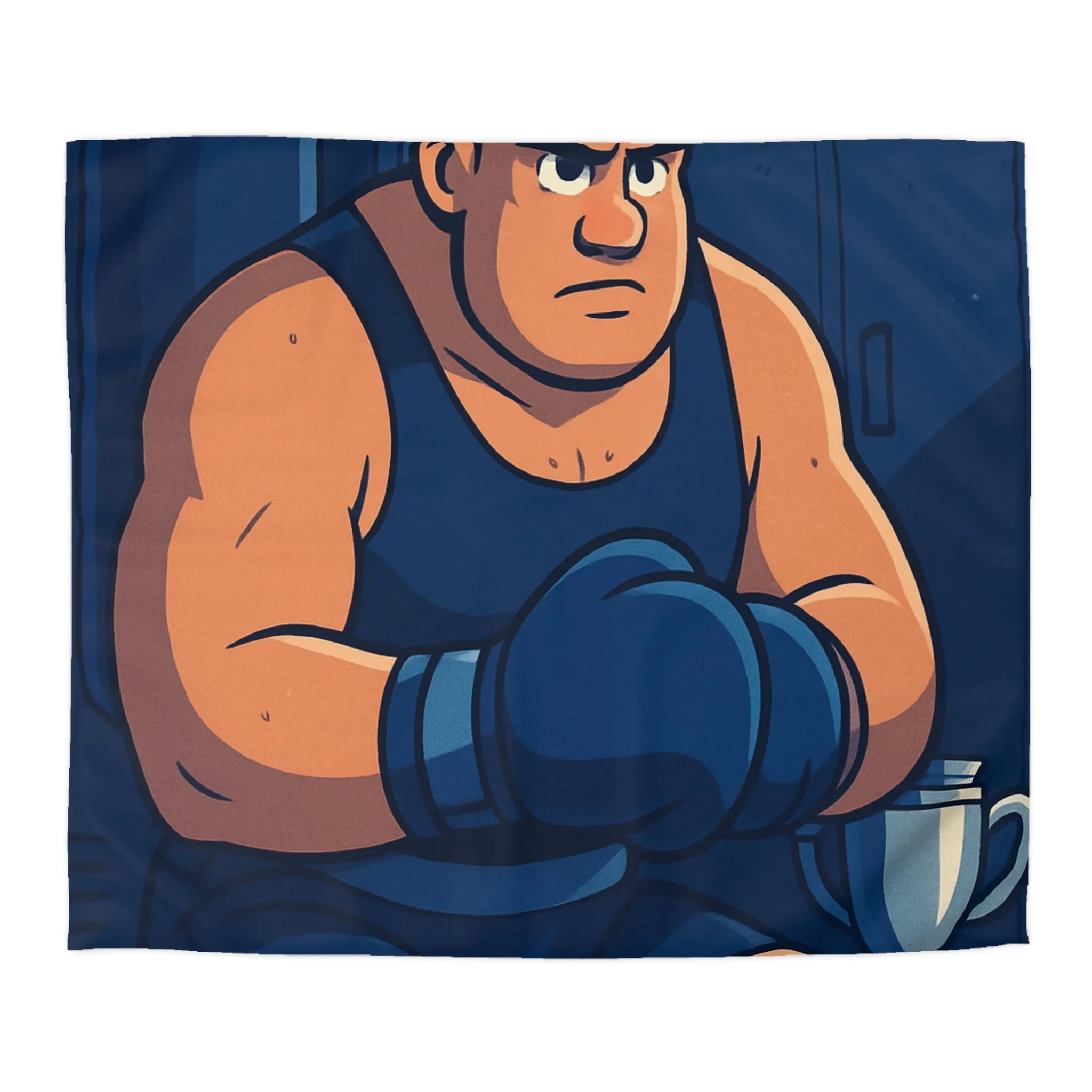 Housse de Couette Microfibre Art Graphique Contemporain Style Décoratif Chambre Tendance