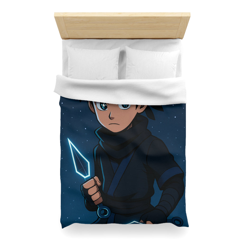 Housse de Couette Microfibre Illustration Unique Design Moderne Décoration Intérieure Raffinée