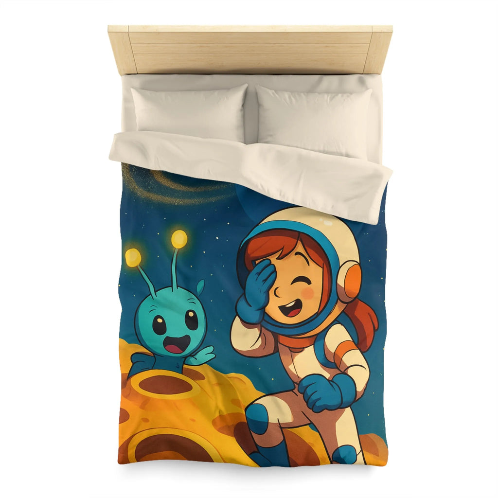 Housse de Couette Microfibre Création Artistique Moderne Design Exclusif Décoration Chambre