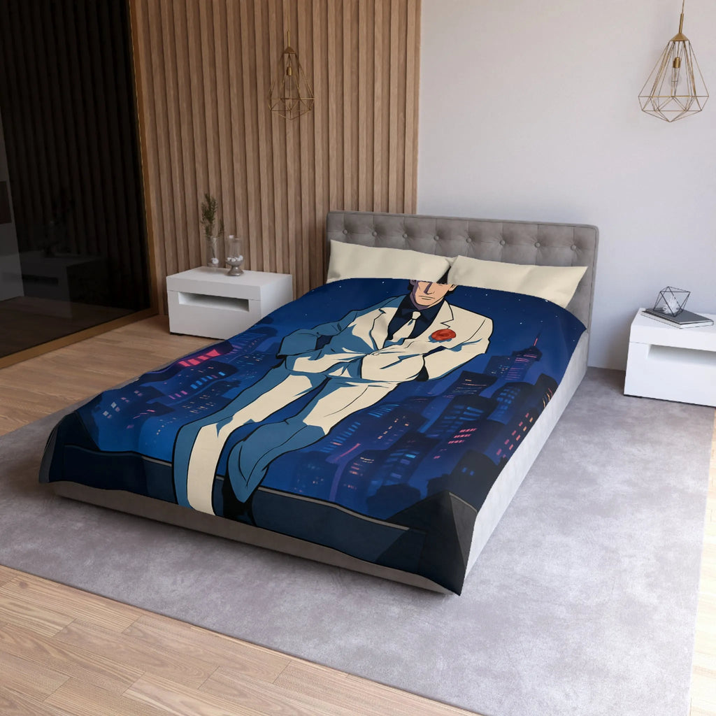 Housse de Couette Microfibre Création Artistique Moderne Design Exclusif Décoration Chambre