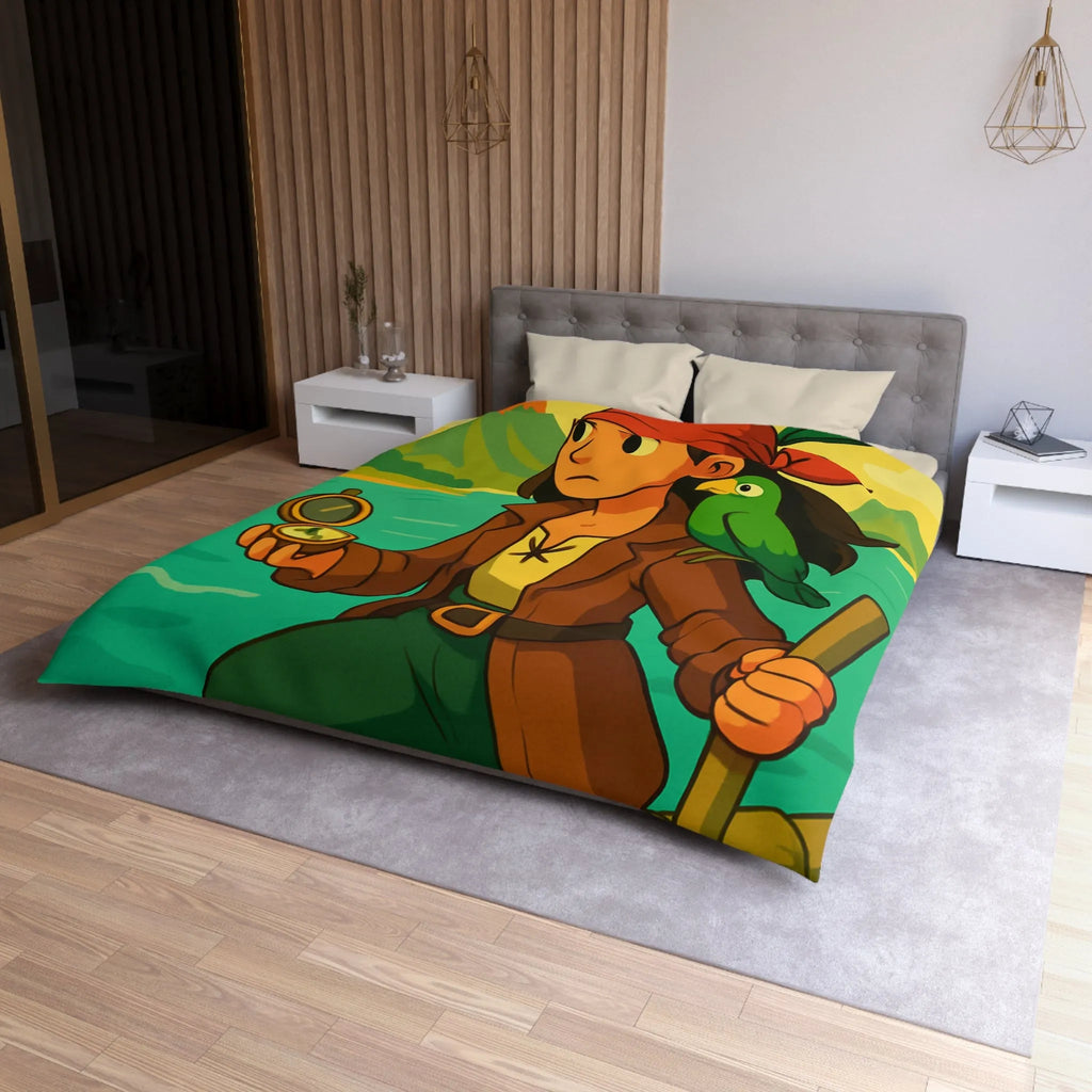 Housse de Couette Microfibre Création Artistique Moderne Design Exclusif Décoration Chambre