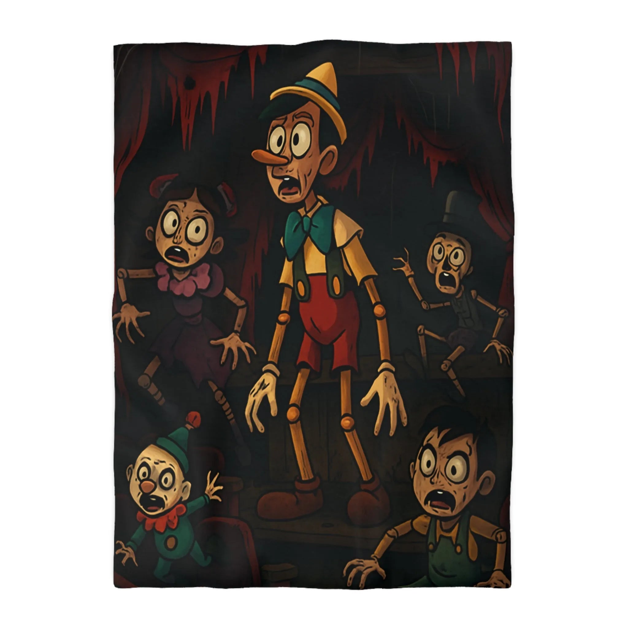 Housse de Couette Microfibre Création Artistique Moderne Design Exclusif Décoration Chambre