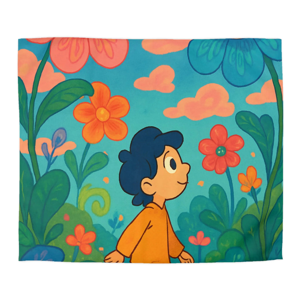 Enchantez Votre Chambre Avec Une Housse De Couette Florale Et Enfantine Lumineuse