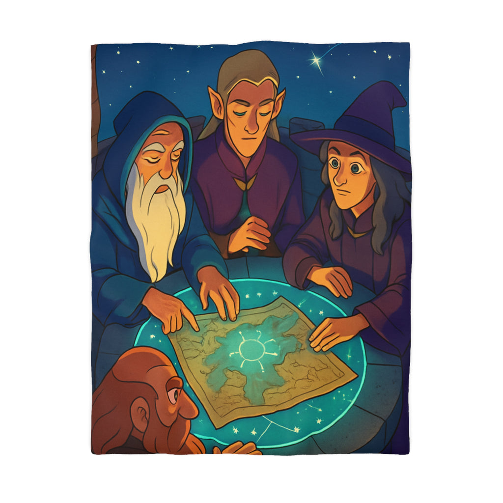 Housse de Couette Microfibre Création Artistique Moderne Design Exclusif Décoration Chambre