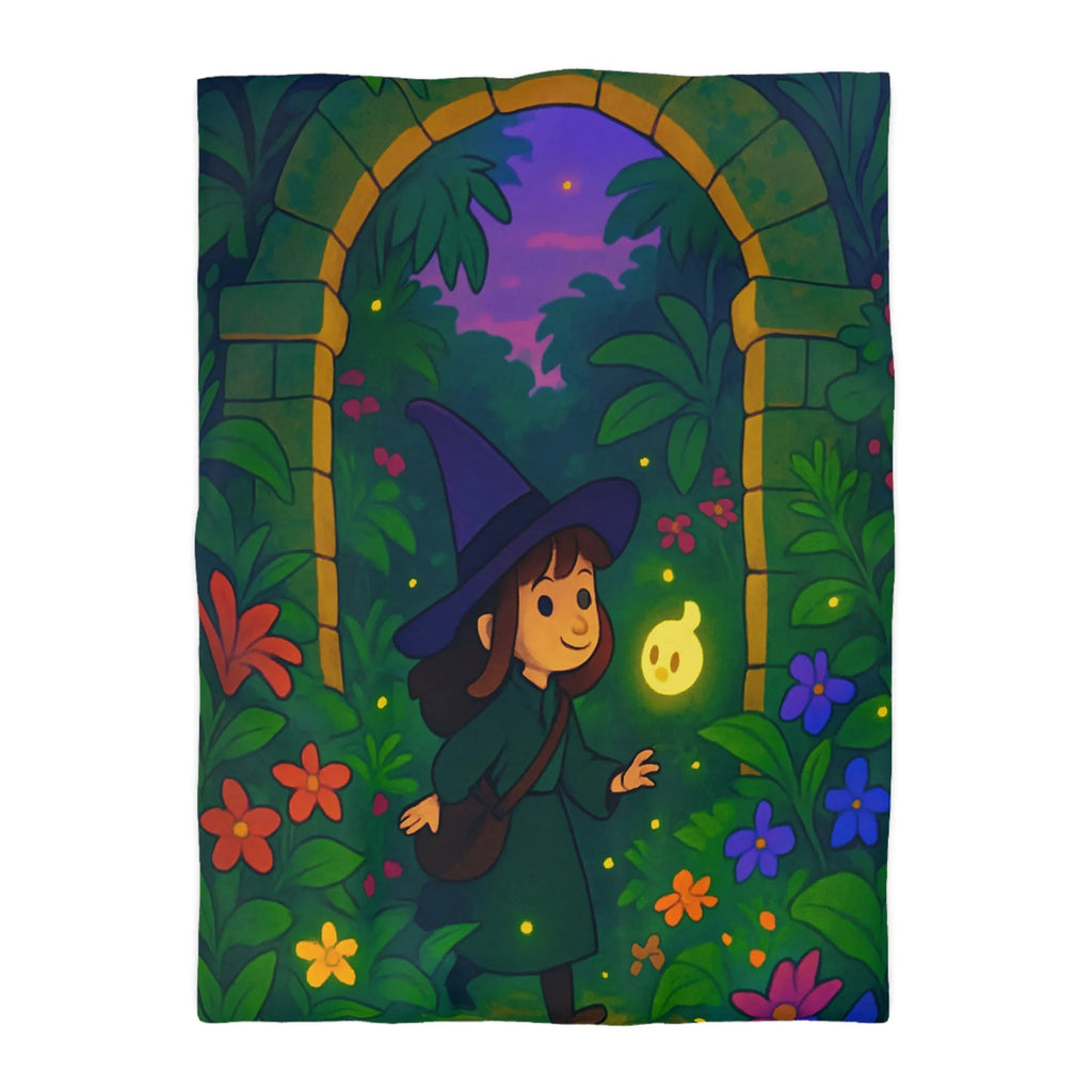 Enchantez votre chambre avec une housse de couette magique et lumineuse pour enfants