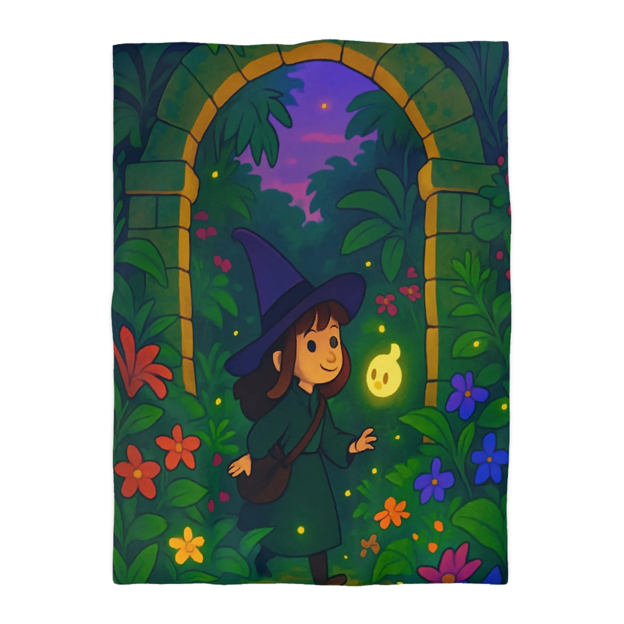 Enchantez votre chambre avec une housse de couette magique et lumineuse pour enfants