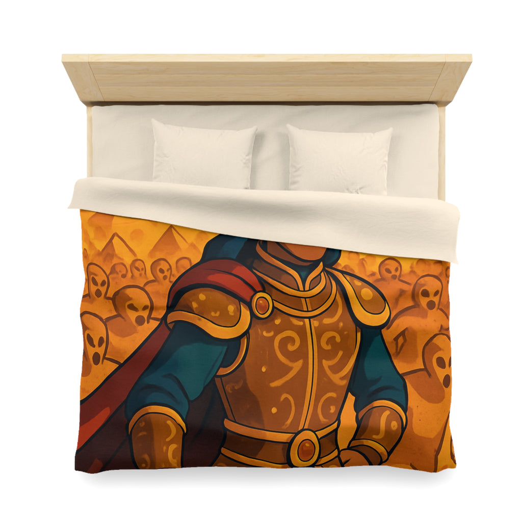 Housse de Couette Microfibre Design Artistique Moderne Décoration Chambre Confort Premium