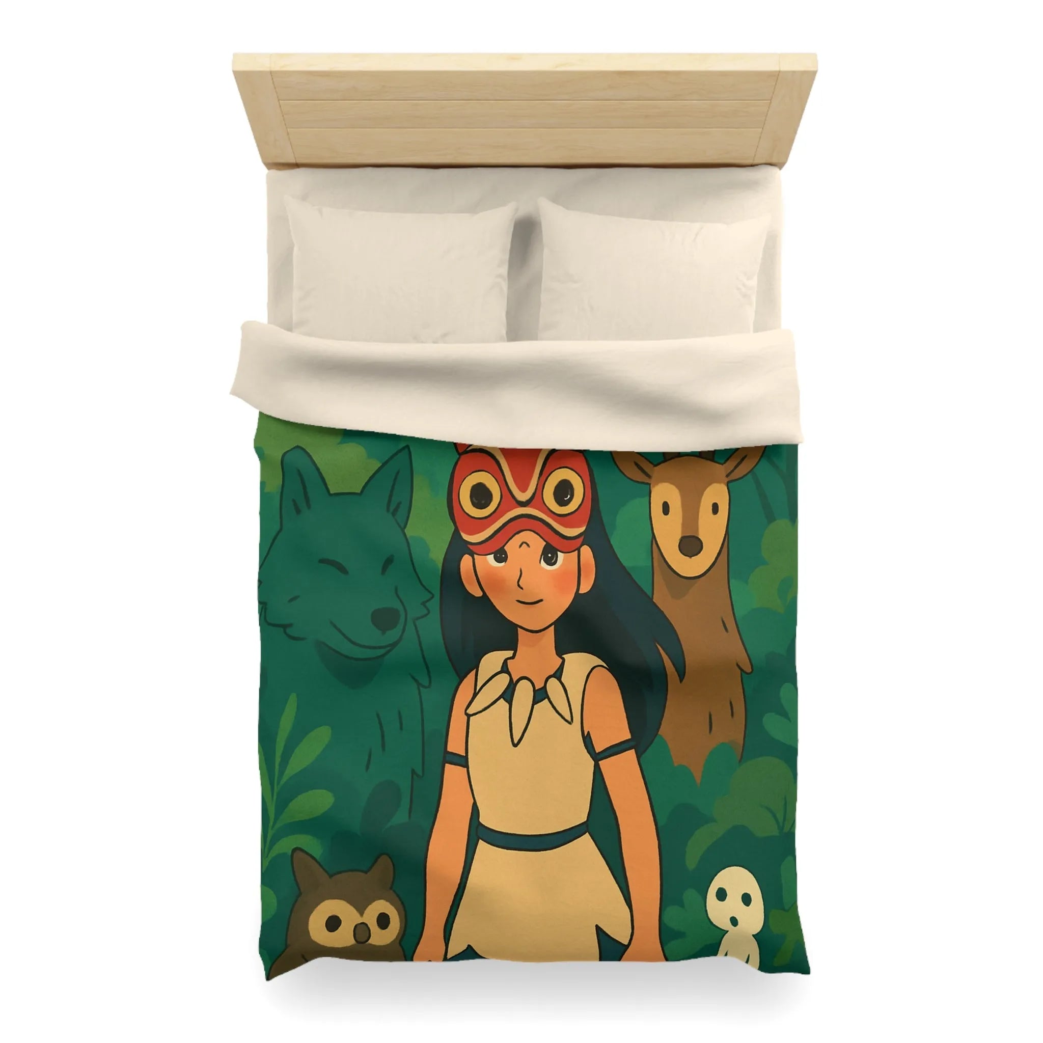 Housse de Couette Microfibre Art Graphique Contemporain Style Décoratif Chambre Tendance