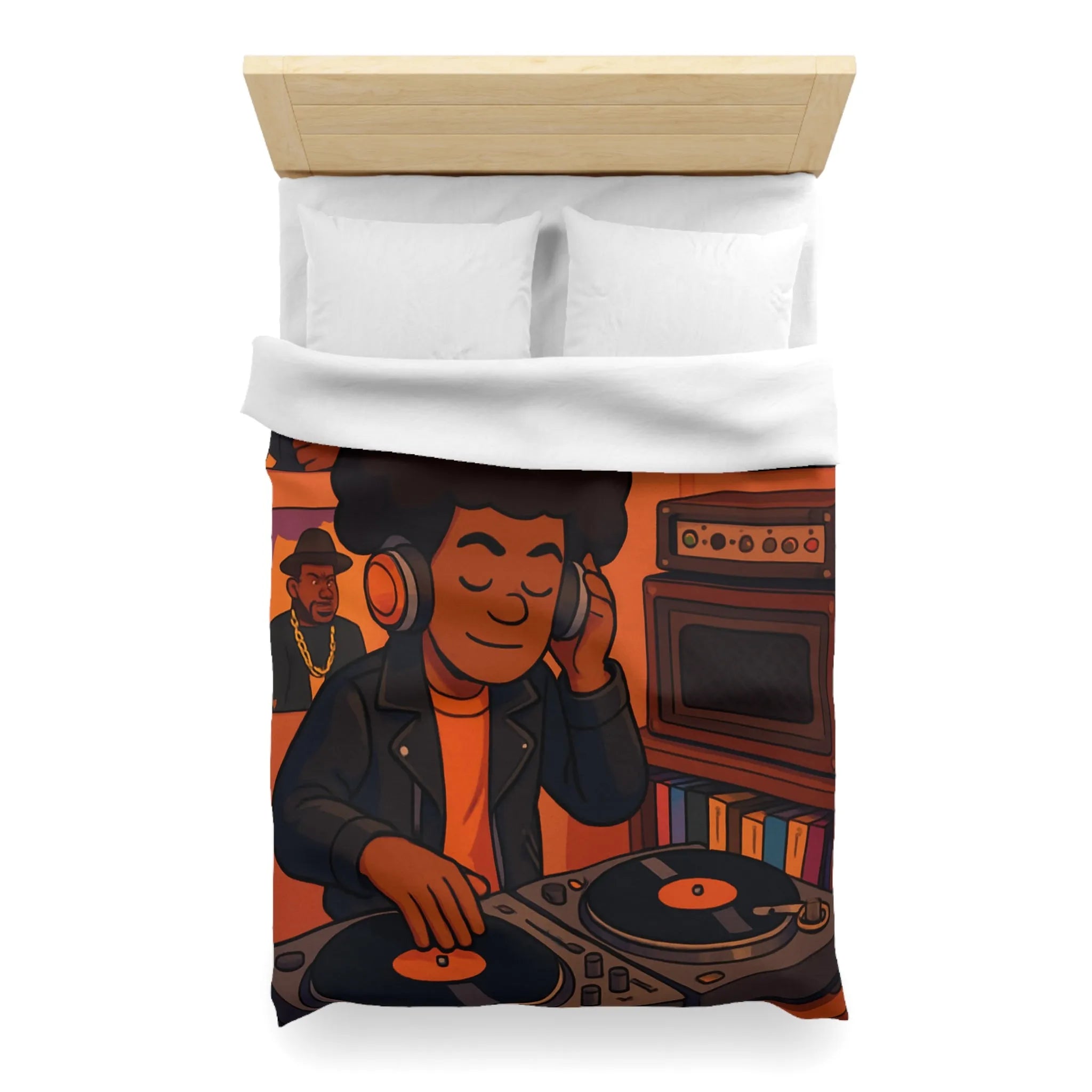 Housse de Couette Microfibre Création Artistique Moderne Design Exclusif Décoration Chambre