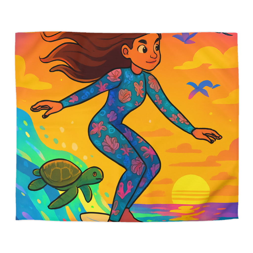 Housse de Couette Microfibre Création Artistique Moderne Design Exclusif Décoration Chambre