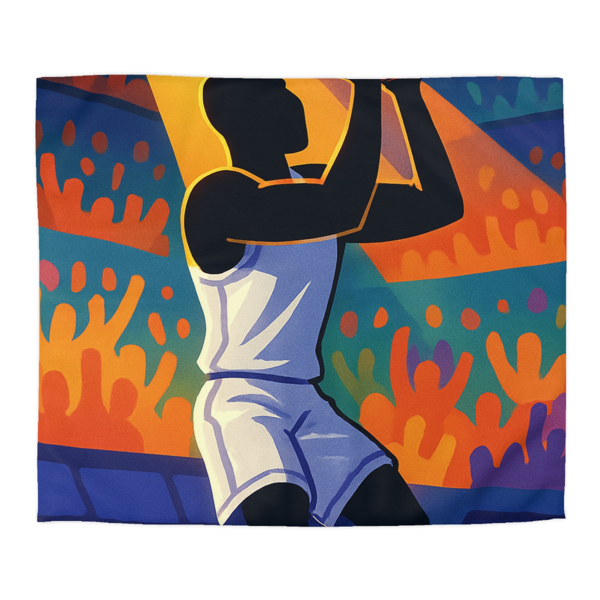 Housse de Couette Microfibre Illustration Unique Design Moderne Décoration Intérieure Raffinée