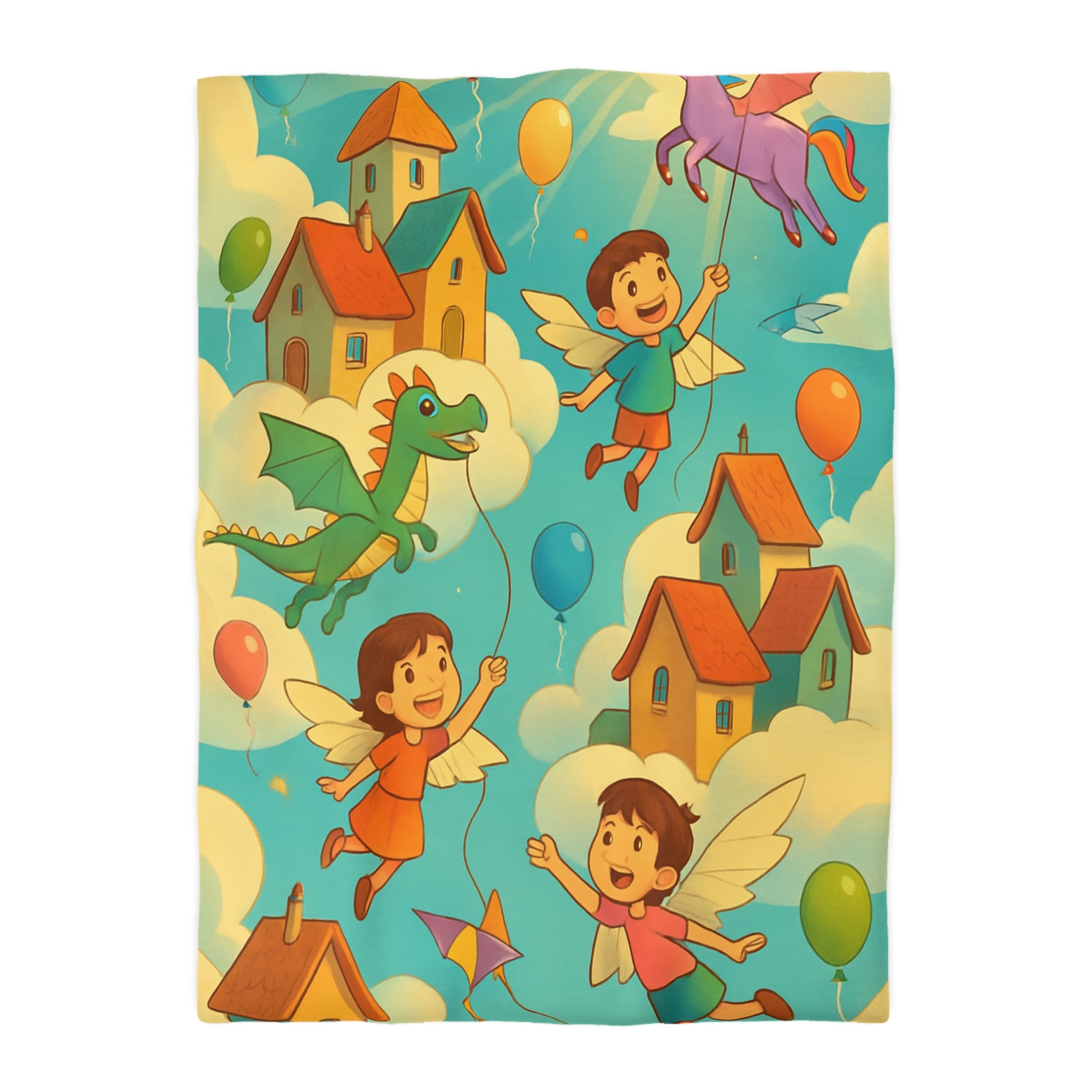 Housse de Couette Microfibre Création Artistique Moderne Design Exclusif Décoration Chambre