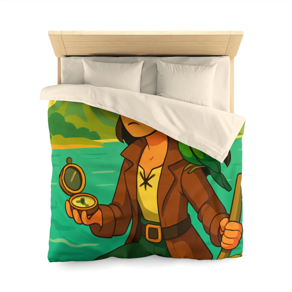 Housse de Couette Microfibre Création Artistique Moderne Design Exclusif Décoration Chambre