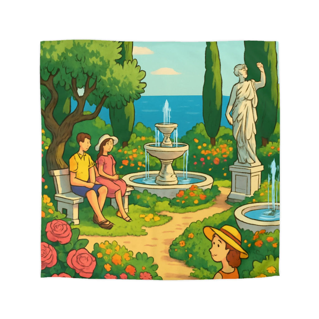 Housse de Couette Microfibre Création Artistique Moderne Design Exclusif Décoration Chambre