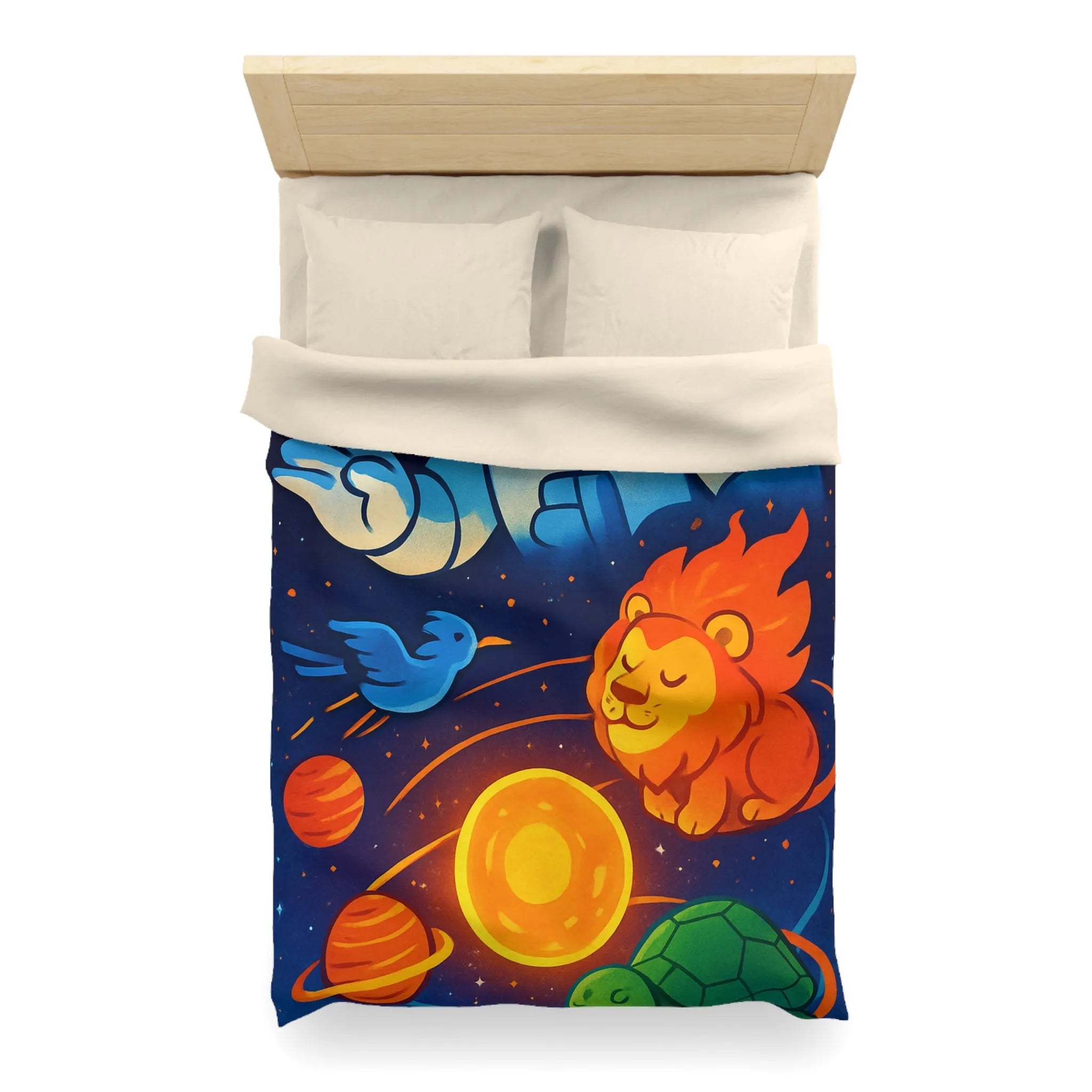 Housse de Couette Microfibre Création Artistique Moderne Design Exclusif Décoration Chambre