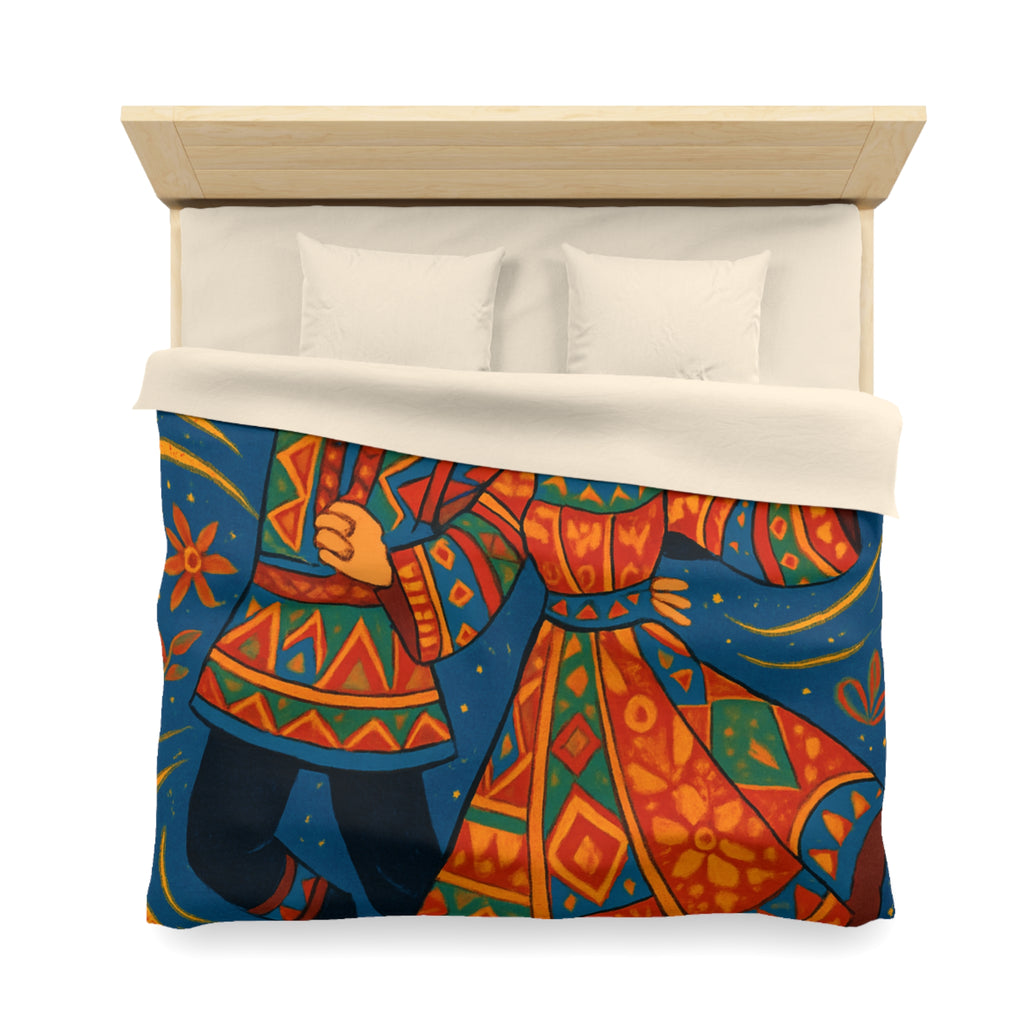 Housse de Couette Microfibre Illustration Unique Design Moderne Décoration Intérieure Raffinée