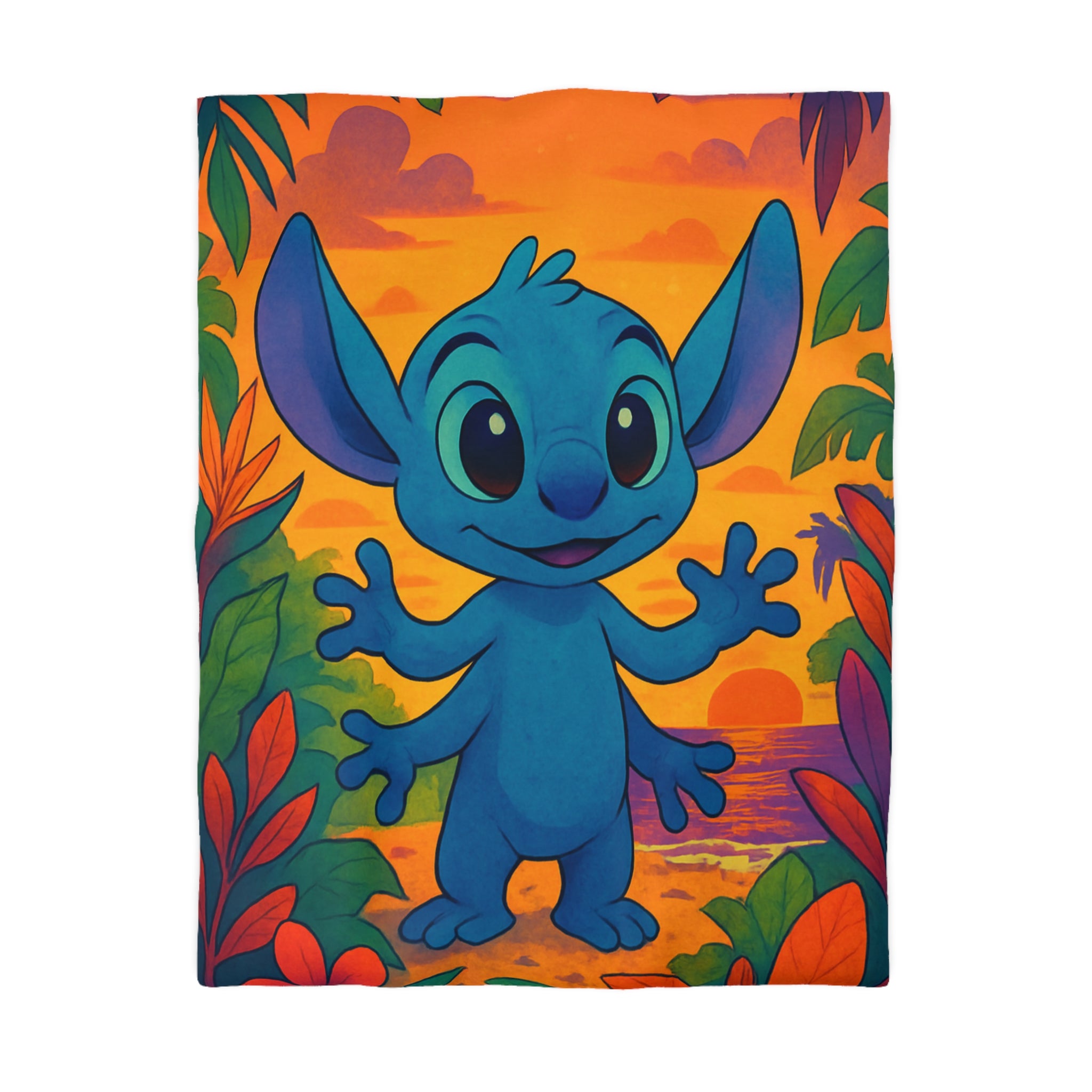 Housse de Couette Microfibre Design Artistique Moderne Décoration Chambre Confort Premium