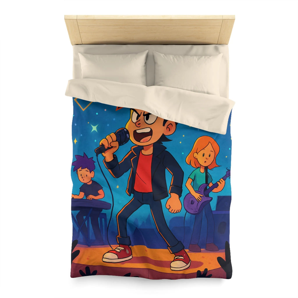 Housse de Couette Microfibre Création Artistique Moderne Design Exclusif Décoration Chambre