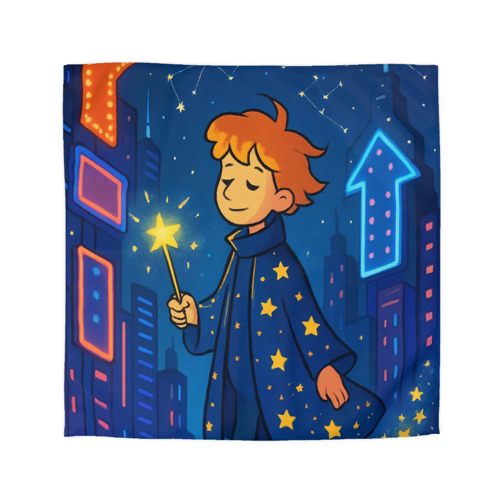 Housse de Couette Microfibre Art Graphique Contemporain Style Décoratif Chambre Tendance