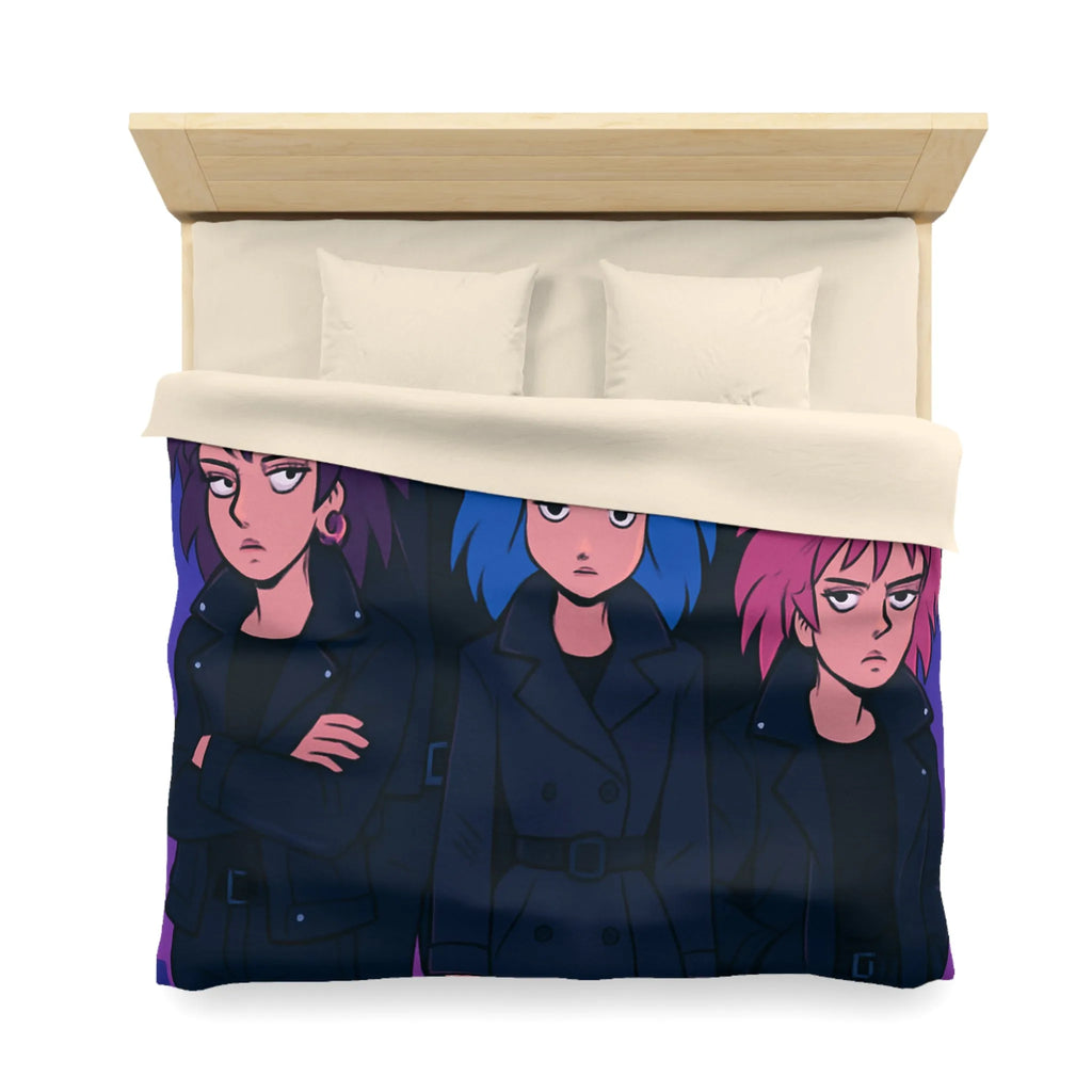 Housse de Couette Microfibre Création Artistique Moderne Design Exclusif Décoration Chambre