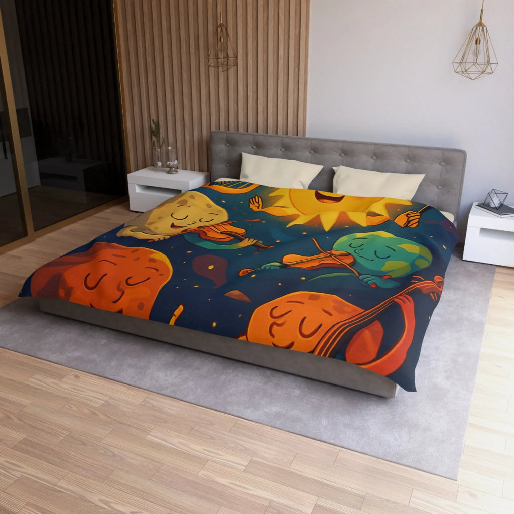 Housse de Couette Microfibre Création Artistique Moderne Design Exclusif Décoration Chambre