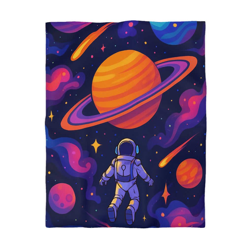 Housse de Couette Microfibre Motif Créatif Original Style Contemporain Chambre Élégante