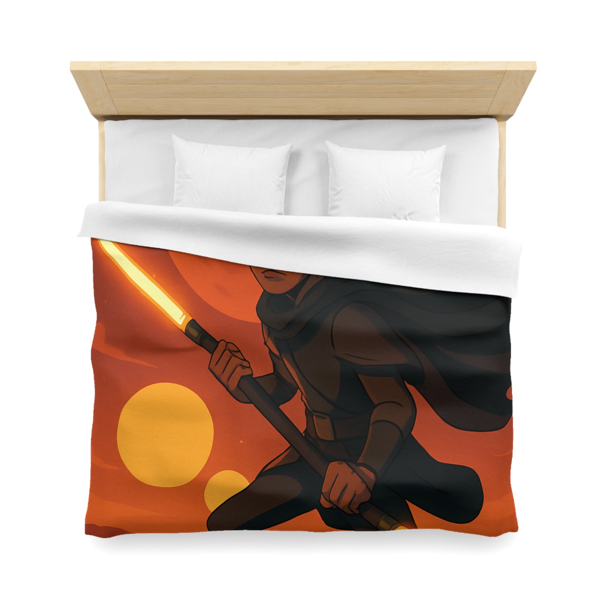 Housse de Couette Microfibre Motif Créatif Original Style Contemporain Chambre Élégante