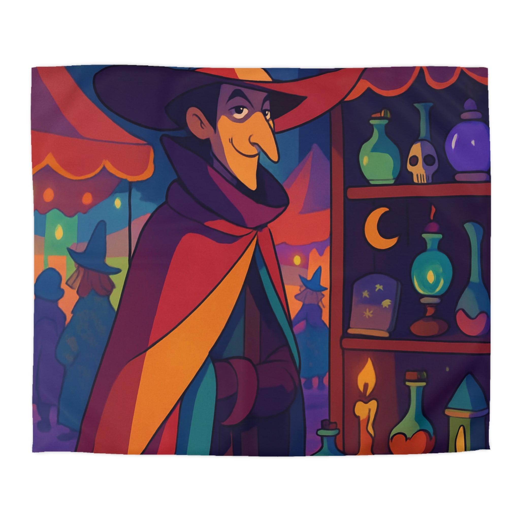 Housse de Couette Microfibre Motif Créatif Original Style Contemporain Chambre Élégante