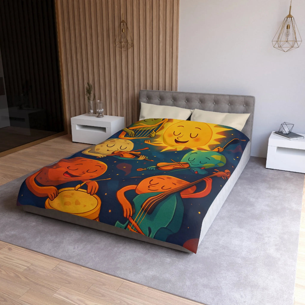 Housse de Couette Microfibre Création Artistique Moderne Design Exclusif Décoration Chambre