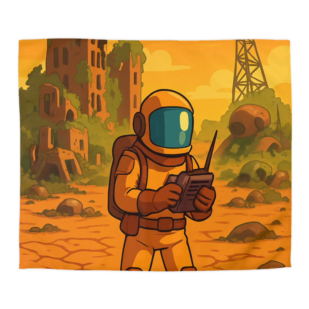 Appréciez l'Aventure Post-Apocalyptique avec un Astronaute dans un Futur Désolé et Mystérieux