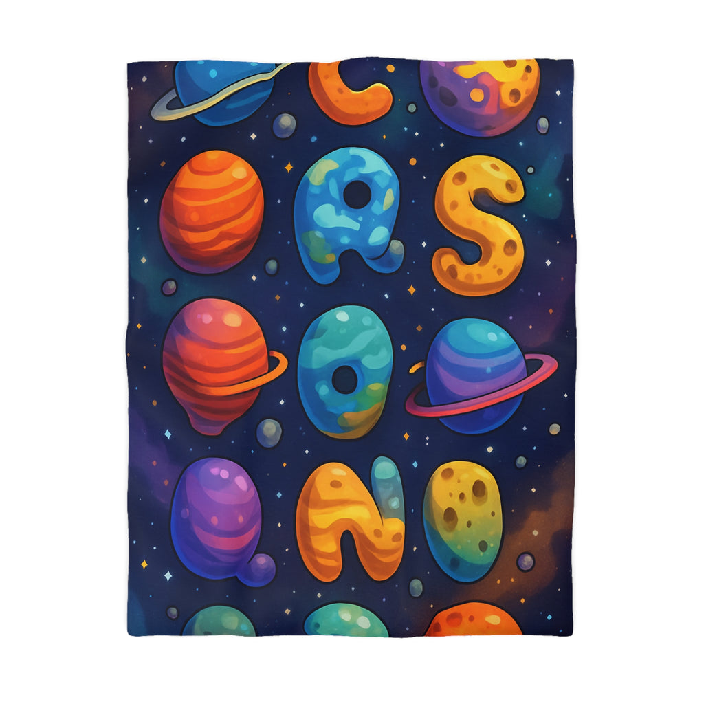 Housse de Couette Microfibre Design Artistique Moderne Décoration Chambre Confort Premium