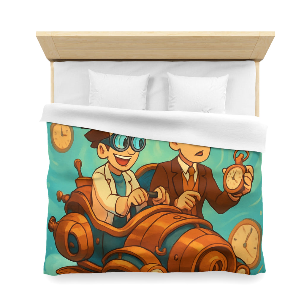 Housse de Couette Microfibre Design Artistique Moderne Décoration Chambre Confort Premium