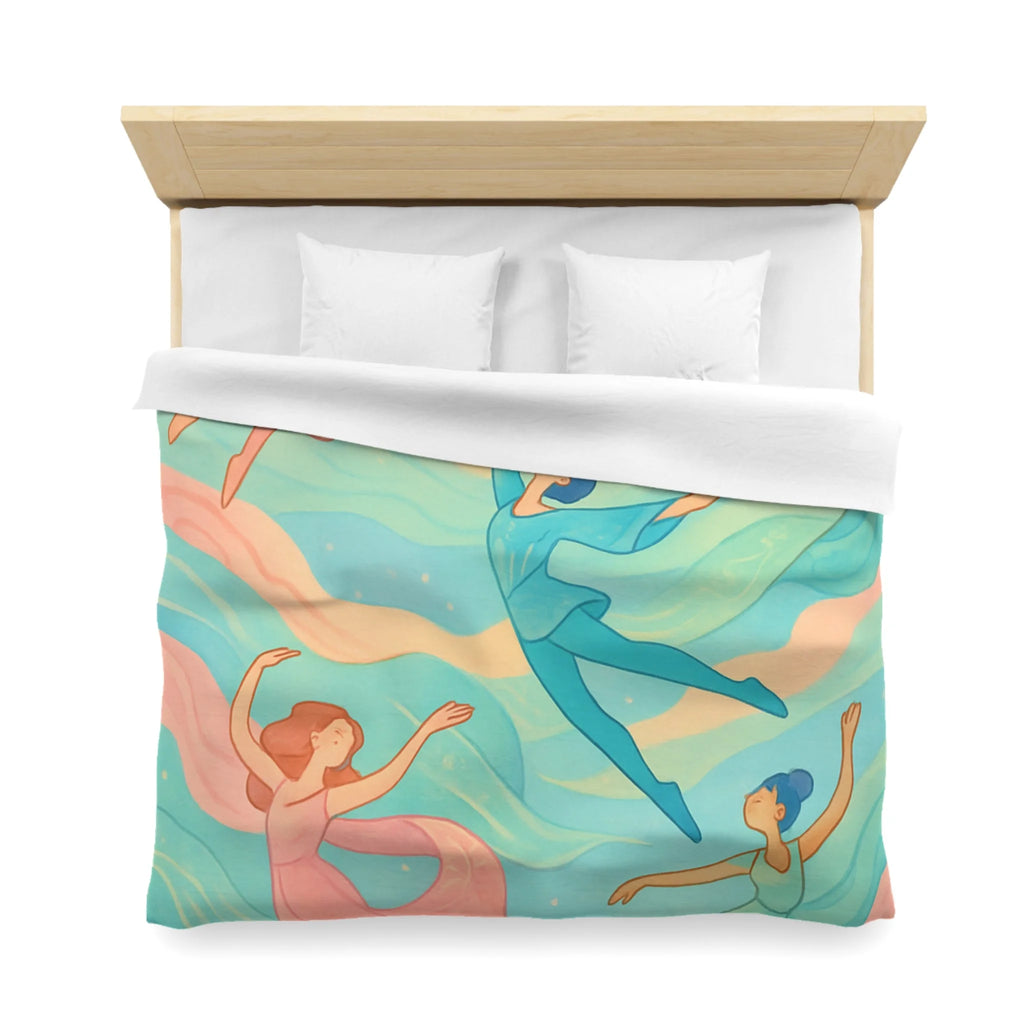 Housse de Couette Microfibre Illustration Unique Design Moderne Décoration Intérieure Raffinée