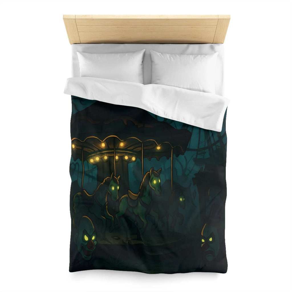 Housse de Couette Microfibre Design Artistique Moderne Décoration Chambre Confort Premium
