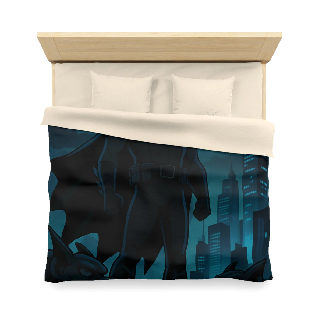 Housse de Couette Microfibre Illustration Unique Design Moderne Décoration Intérieure Raffinée