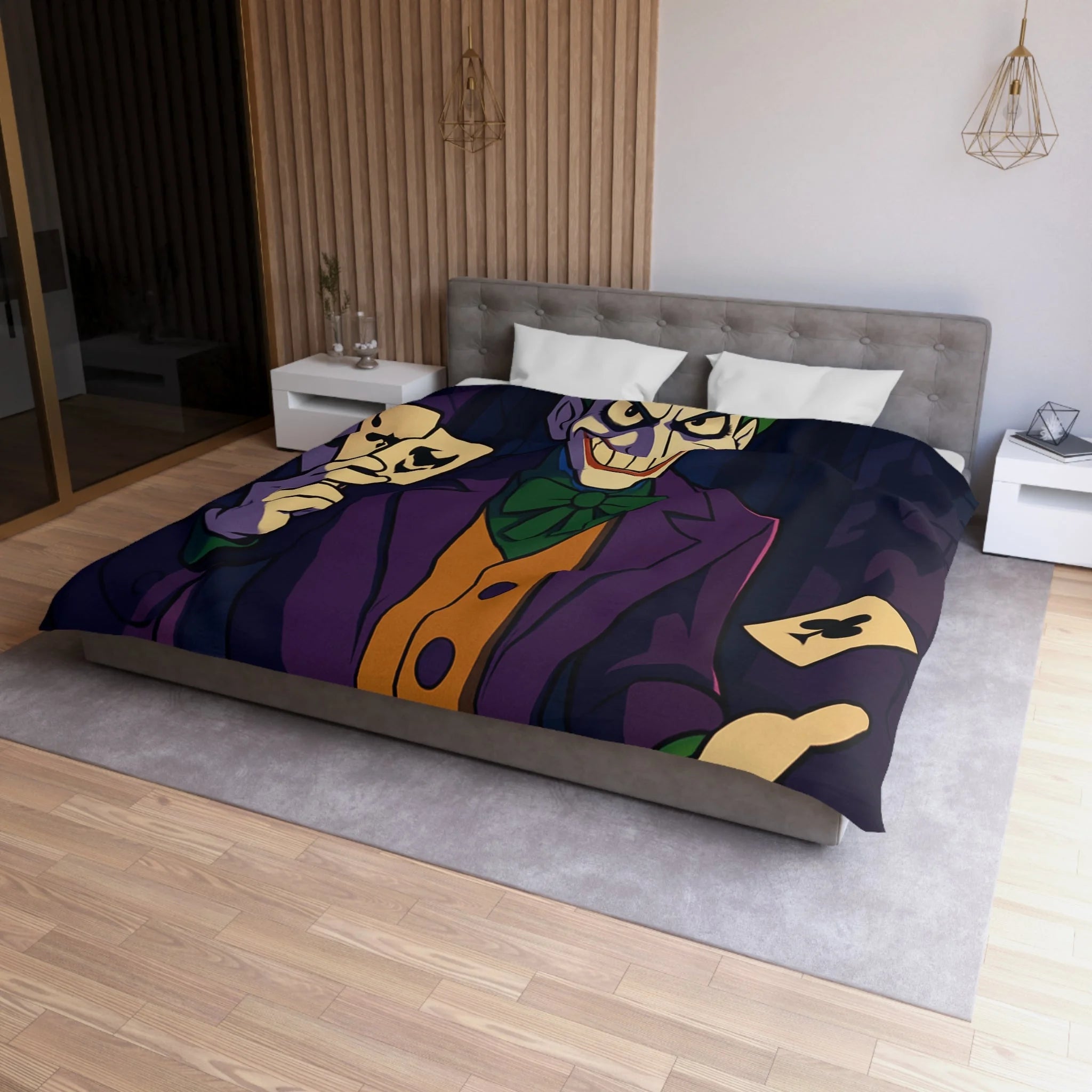 Housse de Couette Microfibre Création Artistique Moderne Design Exclusif Décoration Chambre