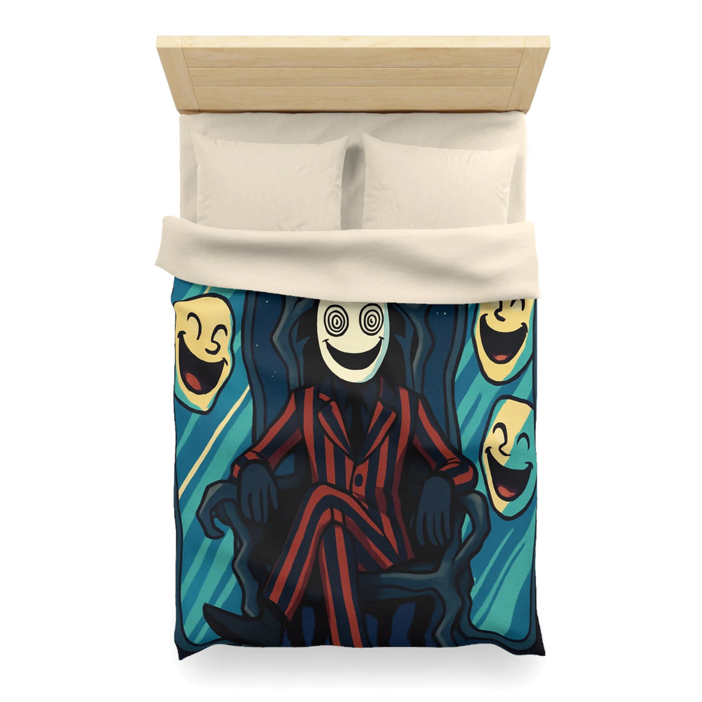 Housse de Couette Microfibre Design Artistique Moderne Décoration Chambre Confort Premium