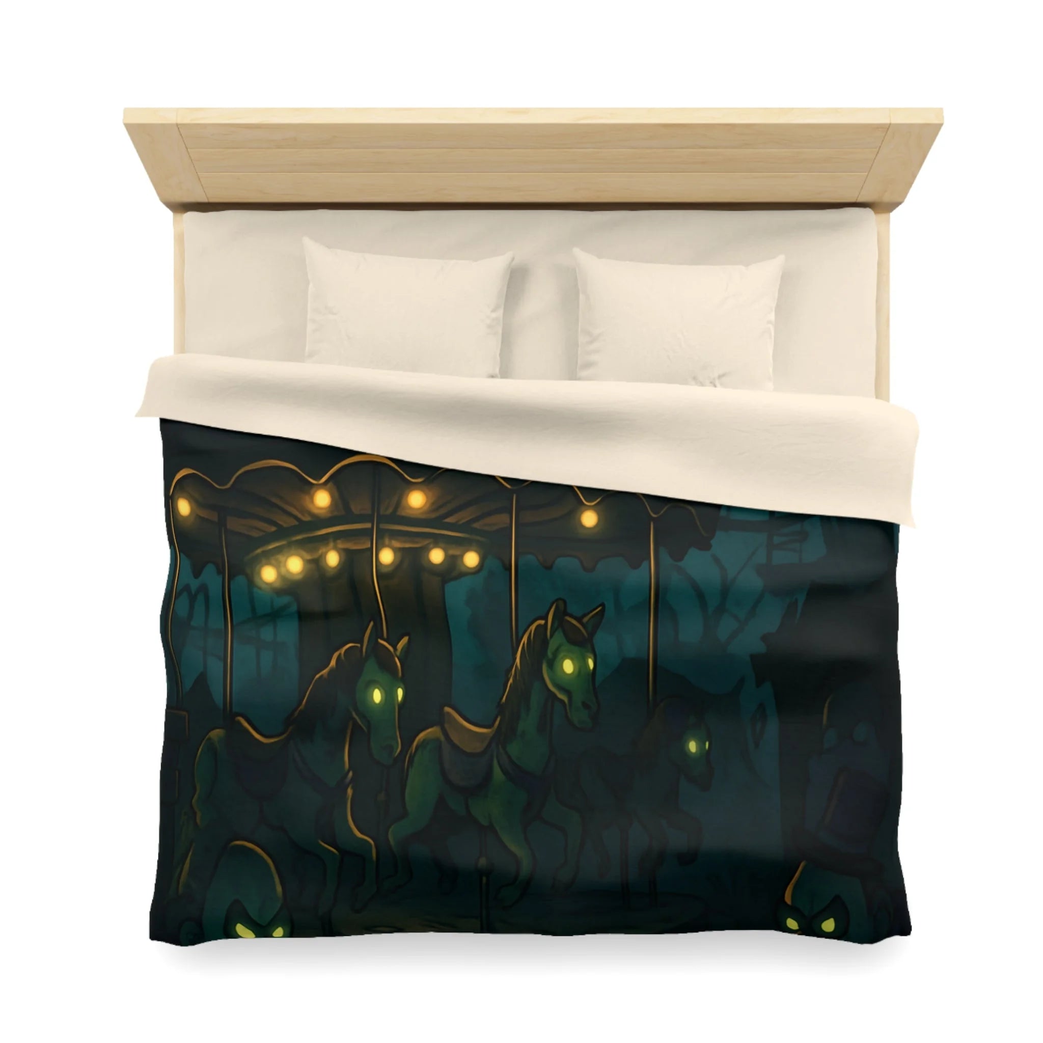 Housse de Couette Microfibre Design Artistique Moderne Décoration Chambre Confort Premium