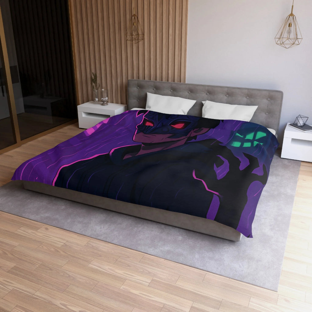 Housse de Couette Microfibre Design Artistique Moderne Décoration Chambre Confort Premium
