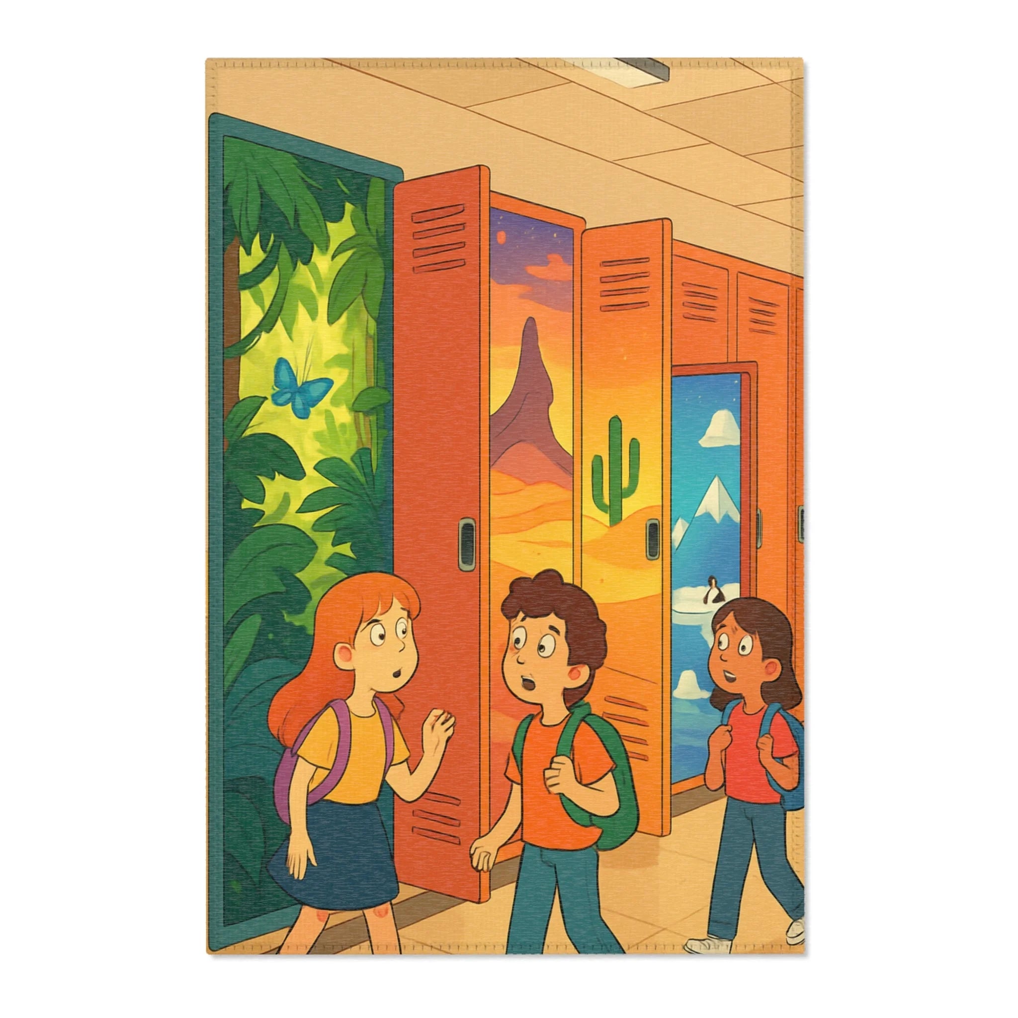 Tapis Area Rug Art Graphique Moderne Style Décoratif Chambre Salon Tendance Confort