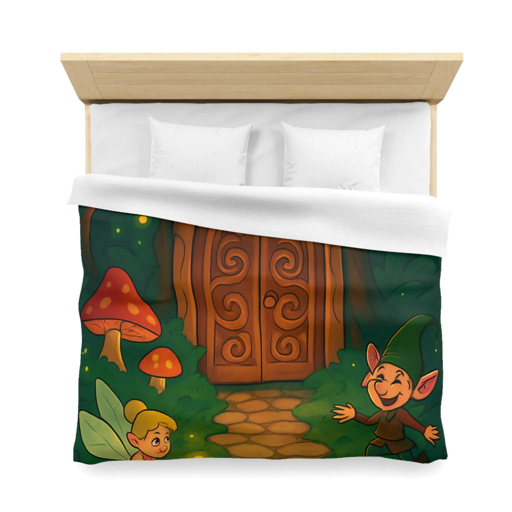 Housse de Couette Microfibre Motif Créatif Original Style Contemporain Chambre Élégante
