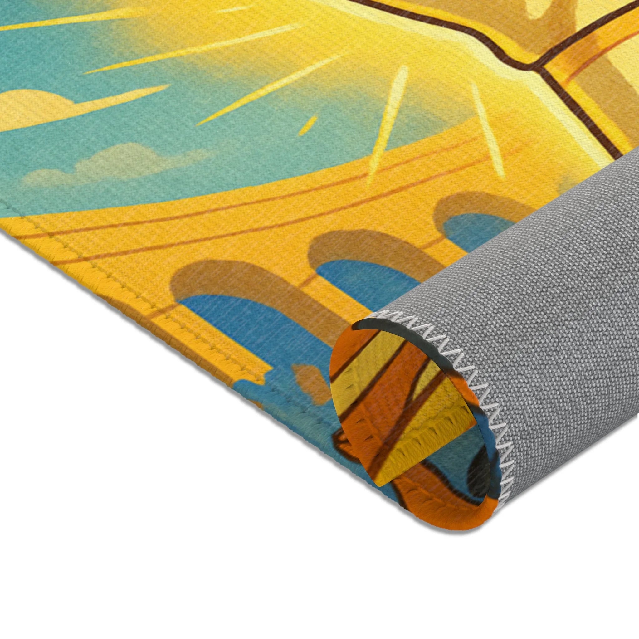 Tapis Area Rug Motif Créatif Original Décoration Maison Chambre Salon Élégant Moderne