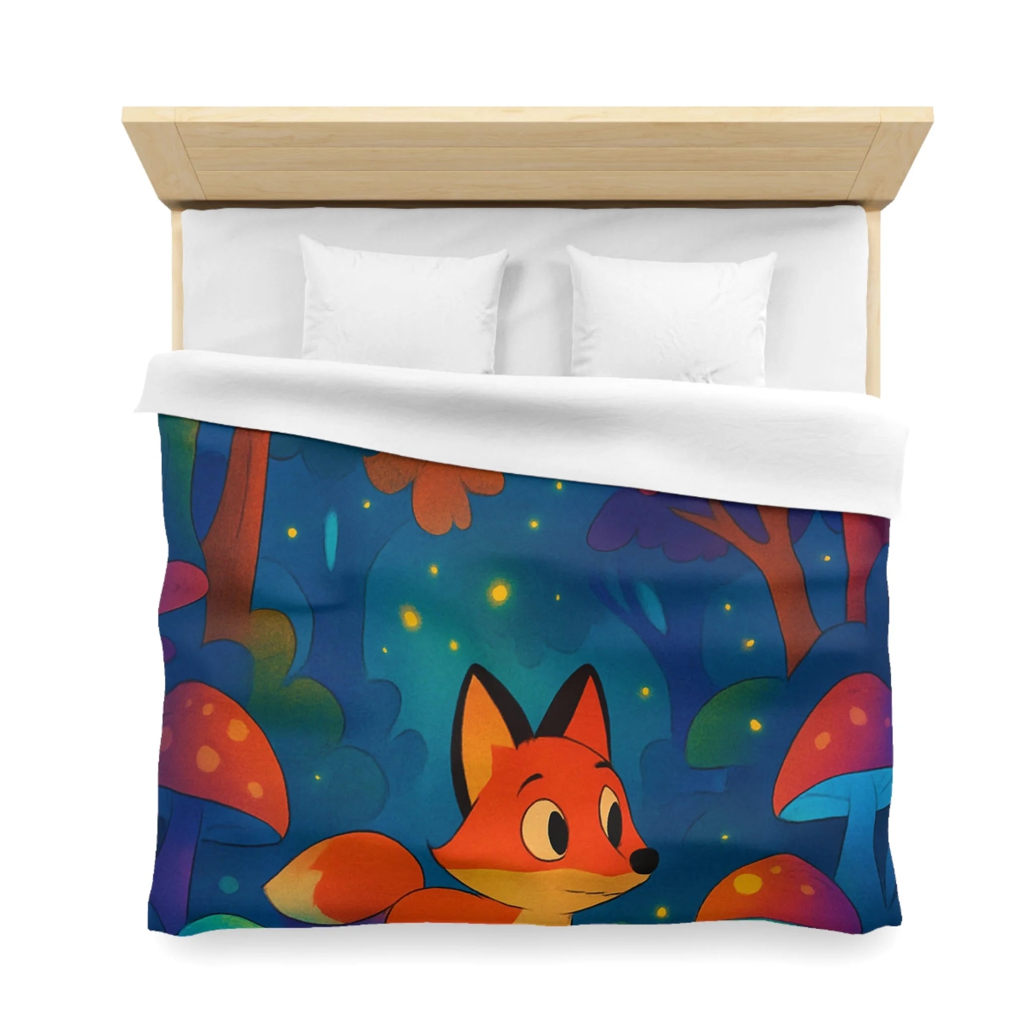 Housse de Couette Microfibre Design Artistique Moderne Décoration Chambre Confort Premium