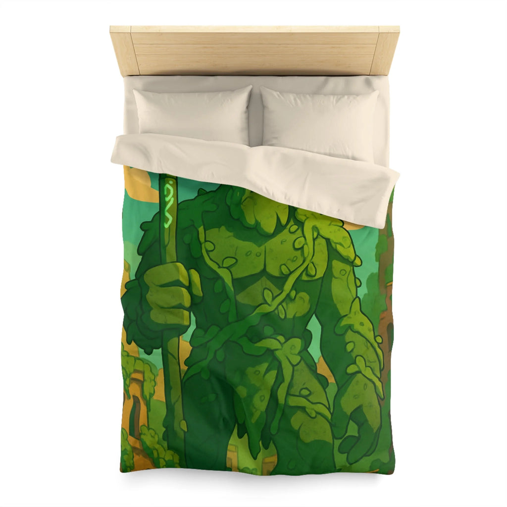 Housse de Couette Microfibre Design Artistique Moderne Décoration Chambre Confort Premium