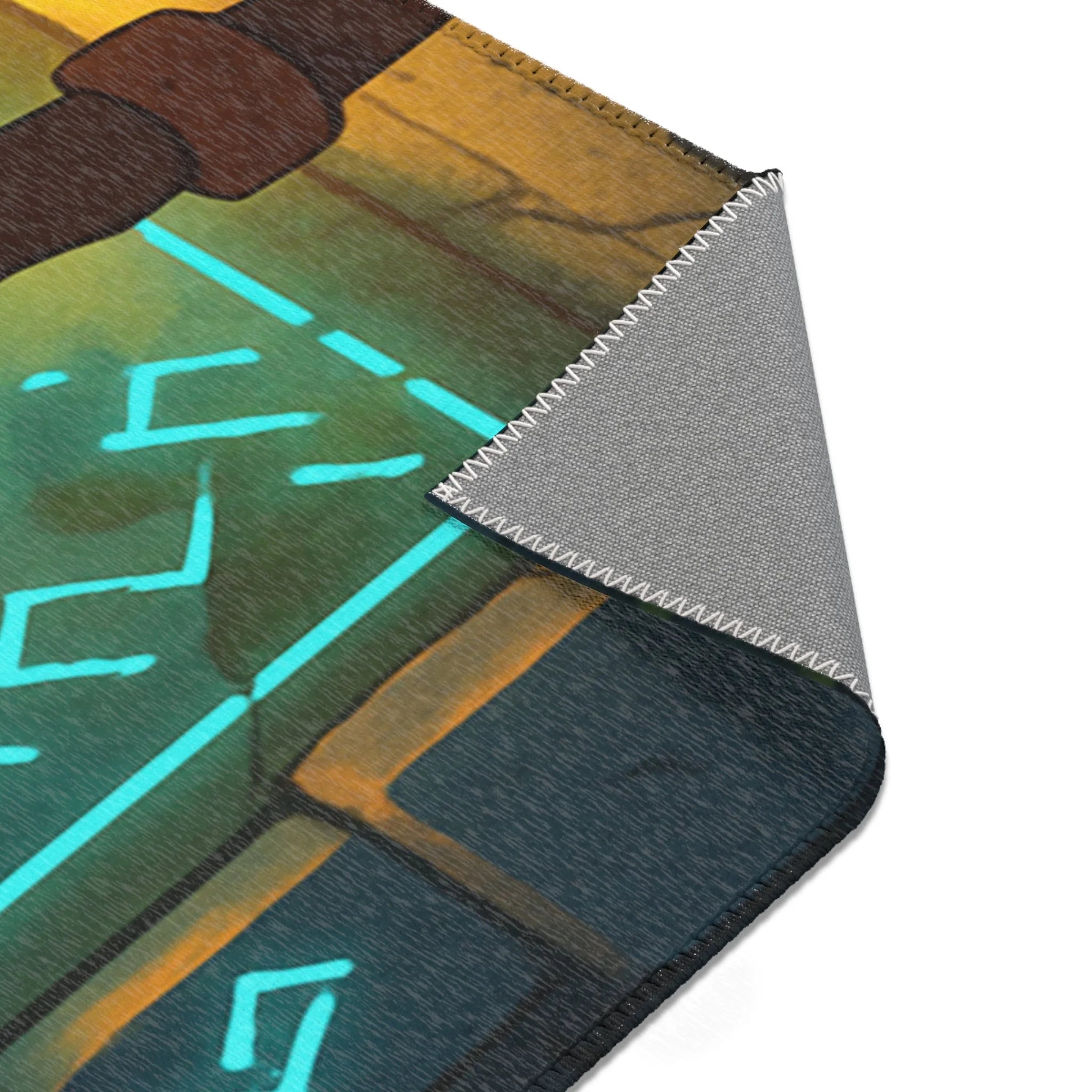 Tapis Area Rug Design Artistique Moderne Décoration Intérieure Chambre Salon Confort Style