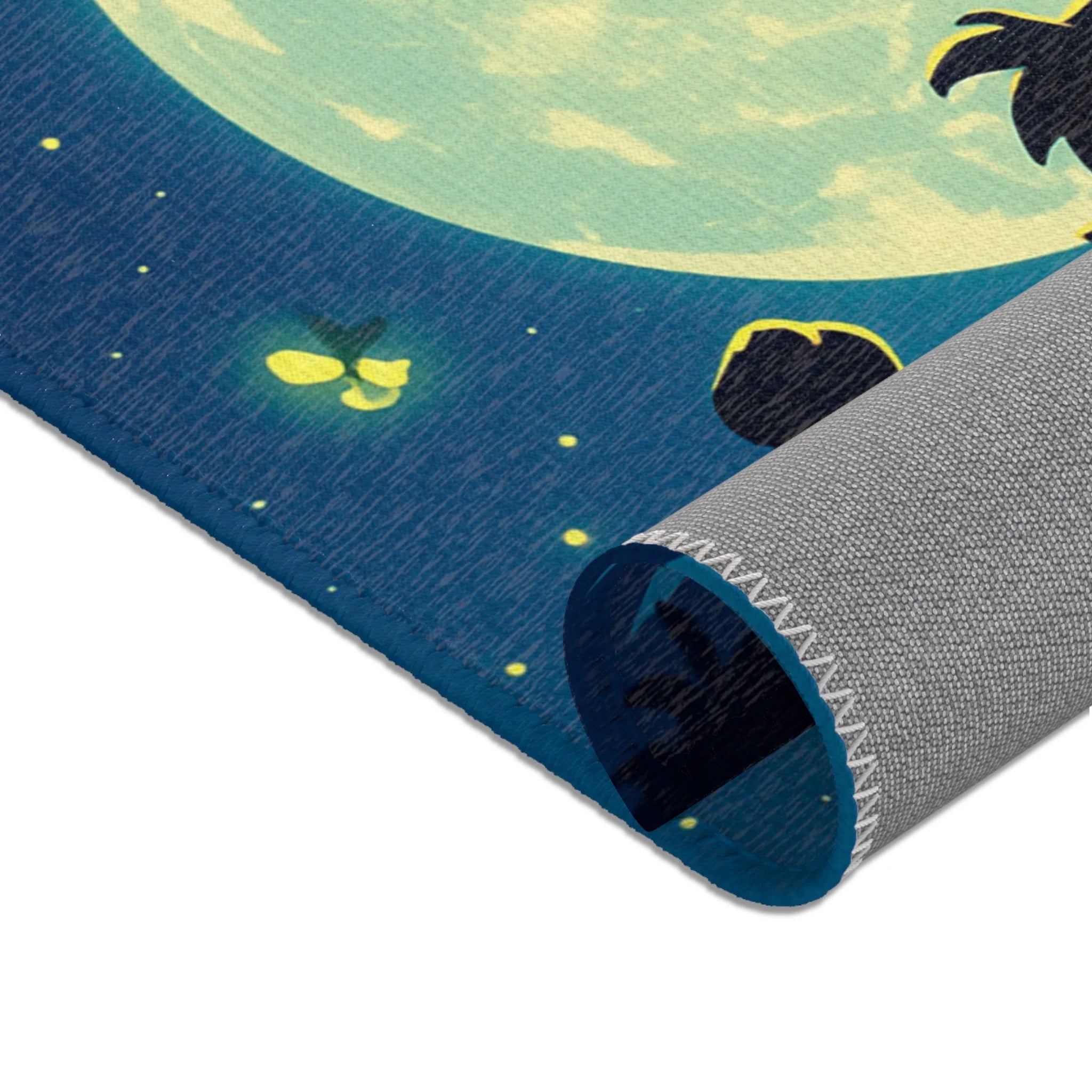 Tapis Area Rug Illustration Unique Design Contemporain Décoration Intérieure Sol Raffinée