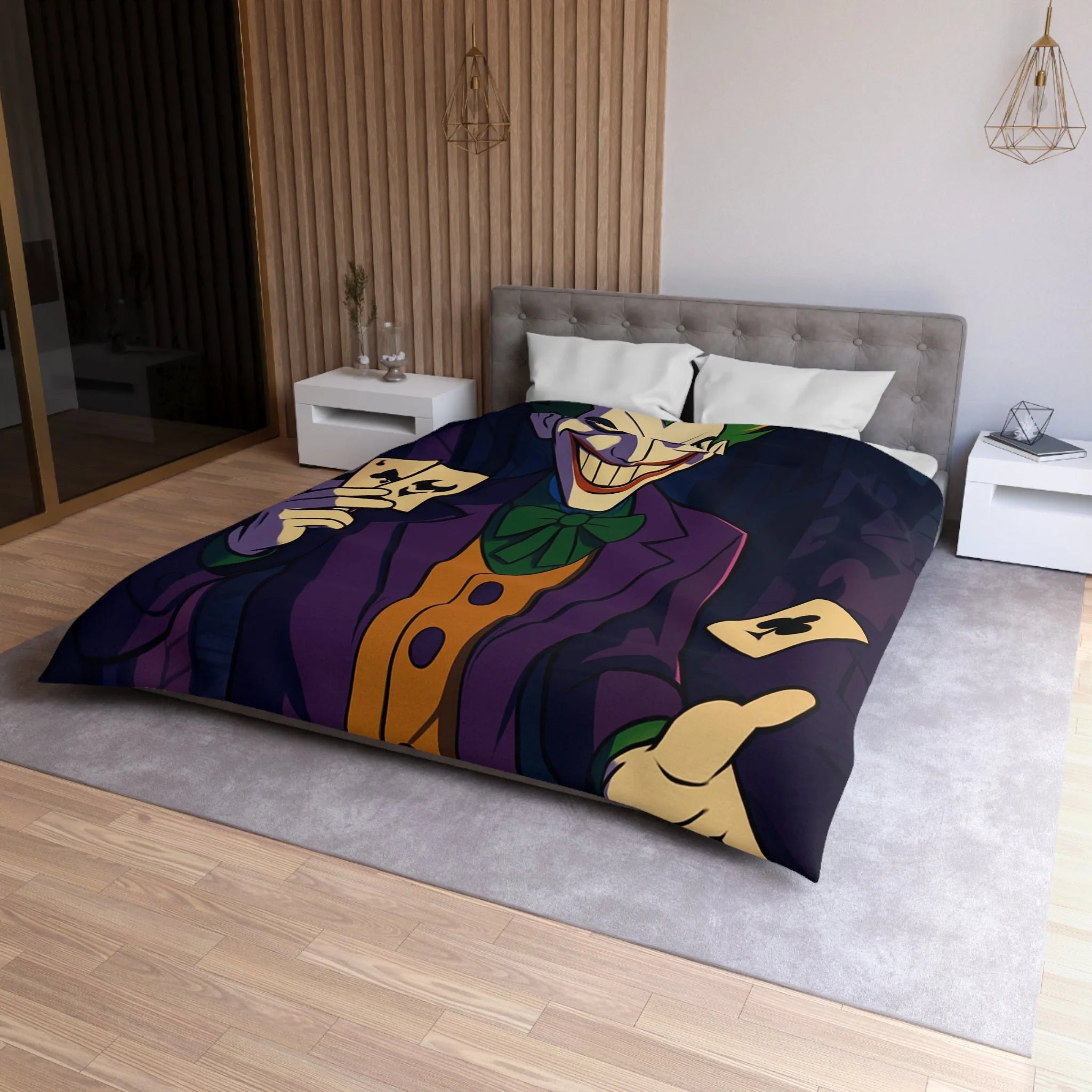 Housse de Couette Microfibre Création Artistique Moderne Design Exclusif Décoration Chambre