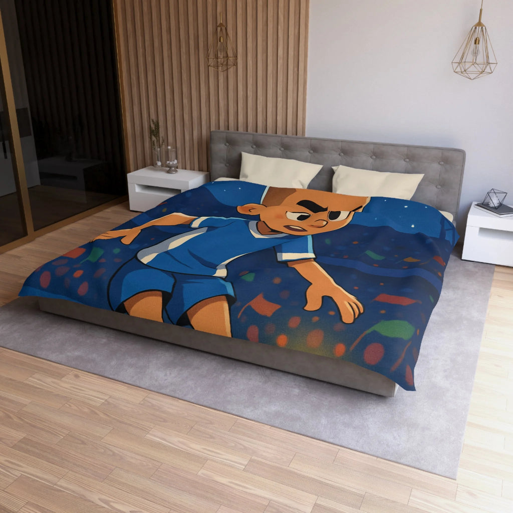 Housse de Couette Microfibre Création Artistique Moderne Design Exclusif Décoration Chambre