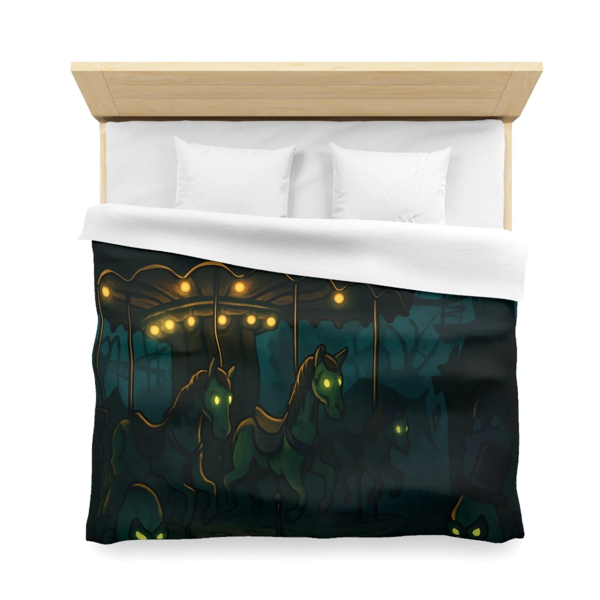 Housse de Couette Microfibre Design Artistique Moderne Décoration Chambre Confort Premium