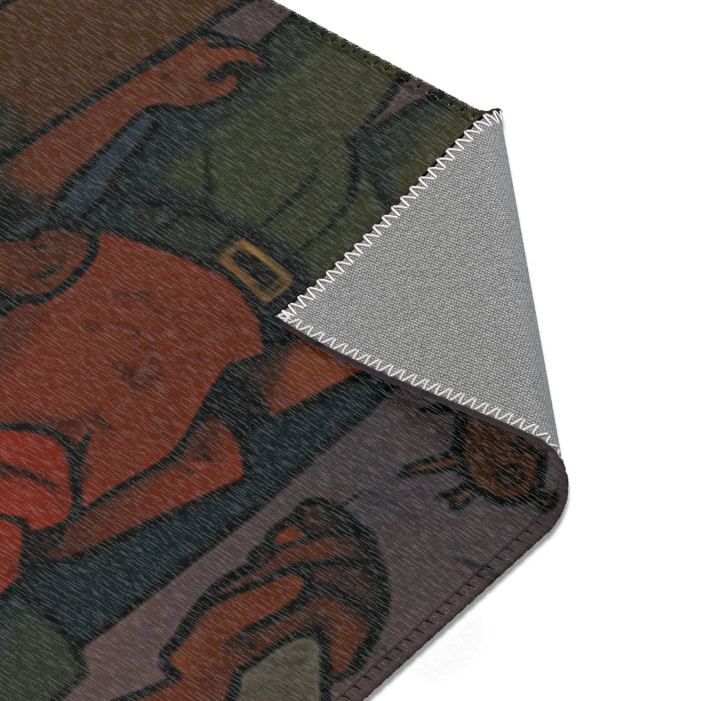 Tapis Area Rug Motif Créatif Original Décoration Maison Chambre Salon Élégant Moderne